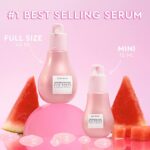 Glow Recipe Watermelon Niacinamide Dew Drops, Korean Niacinamide Serum Drops, Hydrating Face Serum + Primer & Liquid Highlighter, Hyaluronic Acid, Dewy Glow (40ml) - Image 7