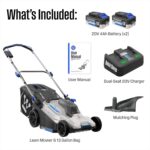 Westinghouse 40V 18 Inch Brushless Cordless (Push) Lawn Mower, 6 Height Positions, 2 4.0Ah Batteries and Charger Included - Image 6