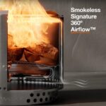 Solo Stove Bonfire with Stand | 19.5" Smokeless Fire Pit, Removable Ash Pan | Portable Stainless Steel Wood Burning Outdoor Fireplace, Ideal for 4–6 People, 21.75 lbs - Image 3