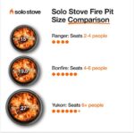 Solo Stove Bonfire with Stand | 19.5" Smokeless Fire Pit, Removable Ash Pan | Portable Stainless Steel Wood Burning Outdoor Fireplace, Ideal for 4–6 People, 21.75 lbs - Image 4