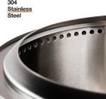 Solo Stove Bonfire with Stand | 19.5" Smokeless Fire Pit, Removable Ash Pan | Portable Stainless Steel Wood Burning Outdoor Fireplace, Ideal for 4–6 People, 21.75 lbs - Image 5