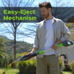 Weed Puller Tool, 21V Powerful Garden Tools Electric Weeding Tool | Gardening Tools Weeder Tool with 2.0Ah Battery and Charger, 3-Claw Steel Head for Smooth Weeding, Gifts for Men Women - Image 7