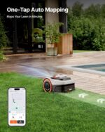 Segway Navimow i210 AWD Robot Lawn Mower Wire Free, 0.25 Acre, 45% Slopes | Perimeter Wire-Free Setup, NRTK-Vision Auto Mapping, 2–3.6-Inch Cutting Height, 5.1Ah Battery, 20-Zone App Control - Image 6