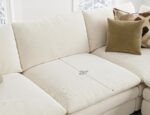 Txtin's Cloud Couches for Living Room L Shaped Sectional Couch with Ottoman Deep Plush 4 Seats Sofa Modern Sofa for Apartment - Image 5