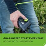Greenworks 48V 17 in Push Lawn Mower, (2) 4.0 Ah Batteries, Charger - Image 6