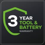 Greenworks 48V 17 in Push Lawn Mower, (2) 4.0 Ah Batteries, Charger - Image 11