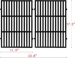 7638 7527 65906 Grill Replacement Parts for Weber Spirit Grill Grates E-310 II E-310 S-310 E-330 S-315 SP-335 GS4 Spirit 300 700 Series Weber Genesis Silver B/C Grates Genesis Gold B/C Parts - Image 3