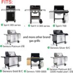 7638 7527 65906 Grill Replacement Parts for Weber Spirit Grill Grates E-310 II E-310 S-310 E-330 S-315 SP-335 GS4 Spirit 300 700 Series Weber Genesis Silver B/C Grates Genesis Gold B/C Parts - Image 4