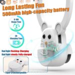 Interactive Cat Toys for Indoor Cats, Automatic Flying Bird Feather Wand Toy for Chase Exercise Enrichment, Rechargeable Durable Safe Hanging Cat Toy for Bored Kittens & Adult Cats - Image 8