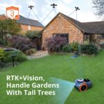 Segway Navimow i110N Robot Lawn Mower Perimeter Wire Free 1/4 Acre RTK+Vision Robotic Lawnmower, AI-Assisted Mapping, Virtual Boundary, APP Control, 58dB(A) Quiet, Multi-Zone Management - Image 4
