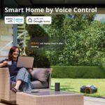 Segway Navimow i110N Robot Lawn Mower Perimeter Wire Free 1/4 Acre RTK+Vision Robotic Lawnmower, AI-Assisted Mapping, Virtual Boundary, APP Control, 58dB(A) Quiet, Multi-Zone Management - Image 7