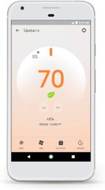 Google, T4000ES, Nest Thermostat E, Smart Thermostat, White (Renewed) - Image 6