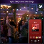 Philips Hue Festavia Globe Outdoor String Lights, White & Color Ambiance, 45ft,16 Bulbs, Dimmable, Control with Hue App or Voice, Bridge Required - Image 6