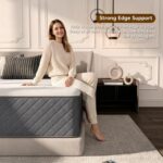 Queen Mattress, 12 Inch Queen Size Mattress Hybrid Medium Firm, | 7-Zone Pocket Spring Memory Foam Mattress in a Box for Back Pain & Pressure Relief,Motion Isolation,CertiPUR-US Certified - Image 6