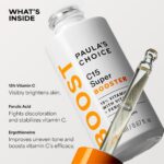 Paula's Choice BOOST C15 Super Booster 15% Vitamin C Face Serum | Daily Serum with Vitamin E & Ferulic Acid for Discoloration & Glow, Fragrance-Free - Image 7