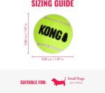KONG Cozie Marvin Moose and SqueakAir Balls, 3 Pack, for Small Dogs | Soft Plush Moose for Indoor Cuddle Play Paired with Durable SqueakAir Balls for Lively Fetch & Outdoor Fun - Image 5