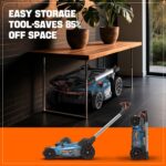 SENIX X6 60V Max 21" 3-in-1 Self-Propelled Mower w/ 8Ah Battery & Charger, Smart Display, 7-Level Adj. (Mower & Battery Shipped Separately) | 3 in 1 and 7-Height Adjustment, 60mins Runtime for Garden, Small Yard - Image 13