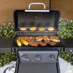 Charbroil Classic 3-Burner Propane Gas Grill, 30,000 BTU, 360 Sq. In. Cooking Area, Porcelain-Coated Grates, Compact Outdoor BBQ Grill with Side Shelves - Image 5