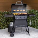 Charbroil Classic 3-Burner Propane Gas Grill, 30,000 BTU, 360 Sq. In. Cooking Area, Porcelain-Coated Grates, Compact Outdoor BBQ Grill with Side Shelves - Image 6