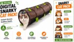 48" Cat Tunnel Mesh Play House | Collapsible Design | Breathable Mesh | Indoor & Outdoor | Connects to Cat Tents - Image 2