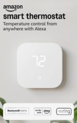 Amazon Smart Thermostat – Save money and energy - Works with Alexa and Ring - C-wire required - Image 2