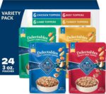 Blue Buffalo Delectables Variety Pack Dog Food Topper, 3 oz, 24 ct - Image 2