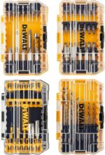 DEWALT Screwdriver Bit Set, 100 Pc Impact Driver Bit Set with Drill Bits, Magnetic Holder and Nut Drivers, FlexTorq Impact Ready, ToughCase Included (DWA2FTS100) - Image 2