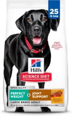 Hill's Science Diet Adult Perfect Weight & Joint Support Large Breed Dry Dog Food, Chicken, 25 lb. Bag - Image 2