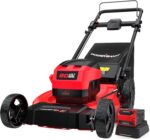PowerSmart 80V MAX 21" Cordless Lawn Mower, 3-in-1 Brushless Electric Lawn Mower with 6.0Ah Lithium-ion Battery & Charger (PS76821) - Image 2