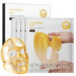 SUNGBOON EDITOR Deep Collagen Gold Overnight Mask, Hydrating Mask for Glass Skin, Silk Peptide EGF+31 Multi Peptide(Copper Peptides)+24K Gold, Korean Skincare, 4ea, Gifts for Women - Image 2