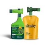 Sunday Weed & Green + Liquid Lawn Kickstart Spring Weed and Feed Kit, Pre-Emergent & Post-Emergent Lawn Weed Killer + 22-0-2 Lawn Fertilizer, Kills Dandelion + Crabgrass, for Lawns up to 5,000 sq ft - Image 2