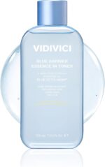 VIDIVICI Blue Barrier Essence in Toner, 7.03 fl oz, Zinc-PCA Sebum Control & Hyaluronic Acid, Fragrance-Free Hydrating Face Toner, All Skin Types, Korean Skincare - Image 2