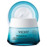 Vichy Mineral 89 Fragrance Free Cream, Moisture Boosting Cream with Hyaluronic Acid, Daily Face Moisturizer, Available in 4 Formulas For All Skin Types, Dry & Sensitive Skin & Mattifying for Oily Skin - Image 2