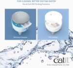 Catit PIXI Cat Drinking Fountain Original Filter, 6-Pack, White | Official Replacement Triple Action Water Filter - Image 3