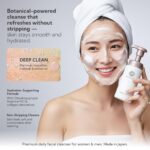 PERFECT ONE Bubble Cream Face Wash, Gentle Foaming Cleanser, 7.1 fl oz | Japanese Skincare with Ultra-Fine Microbubbles, Removes Makeup While Cleansing, Gentle for All Skin Types - Image 5