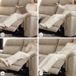 Signature Design by Ashley Power Reclining Sofa, Living Room Couch, Sand | Sand spill-resistant easy-to-clean water-resistant performance fabric, Power headrest, Zero-draw USB, Next-Gen Durapella - Image 9