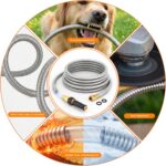 100 FT Garden Hose Expandable - 304 Stainless Steel Water Hose 100 FT - Heavy Duty Flexible Kink Free Hose, no Bite - Image 3