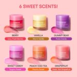 LANEIGE Lip Sleeping Mask: Hydrating & Nourishing Korean Overnight Lip Treatment Mask with Shea Butter, Vitamin C & Murumuru, Antioxidants For Flaky, Dry Lips | Korean Skin Care, Matcha Bubble Tea - Image 12