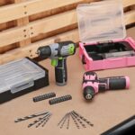 WORKPRO Power Drill Bit Set with Tool Box, 8V Cordless Drill Driver | Cordless Screwdriver Kit, 21pcs Accessories, 3/8" Keyless Chuck, 2.0Ah Battery, Portable for DIY - Image 9