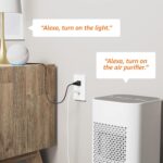 Amazon Basics Smart In-Wall Outlet, Works with Alexa Only, Individually Controlled Outlets, Voice Control, WiFi, 15 Amps, 2.4 GHz, No Hub Required, White - Image 3