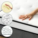 Zinus 14 Inch Support Plus Pocket Spring Hybrid Mattress, King, Strong Coils for Durable Support, Pocket Innersprings for Motion Isolation, Mattress in A Box - Image 9