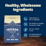 Blue Buffalo Freedom Chicken Senior Grain-Free Dry Dog Food, 24 lb - Image 7