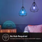 Kasa Smart Light Bulbs, Full Color Changing Dimmable Smart WiFi Bulbs Compatible with Alexa and Google Home, A19, 60 W 800 Lumens,2.4Ghz only, No Hub Required, 2-Pack (KL125P2), Multicolor - Image 10