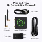Hubitat Elevation C‑8 Pro Smart Home Hub, Local Control and Automations | Works with Ring, Alexa, Google Home, Apple HomeKit, Compatible with Z-Wave 800 LR, Zigbee 3.0, Matter 1.5, Bluetooth, Wi-Fi - Image 6