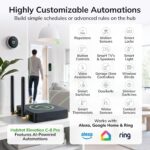 Hubitat Elevation C‑8 Pro Smart Home Hub, Local Control and Automations | Works with Ring, Alexa, Google Home, Apple HomeKit, Compatible with Z-Wave 800 LR, Zigbee 3.0, Matter 1.5, Bluetooth, Wi-Fi - Image 7