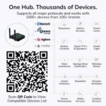 Hubitat Elevation C‑8 Pro Smart Home Hub, Local Control and Automations | Works with Ring, Alexa, Google Home, Apple HomeKit, Compatible with Z-Wave 800 LR, Zigbee 3.0, Matter 1.5, Bluetooth, Wi-Fi - Image 9