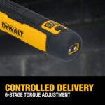 DEWALT Cordless Screwdriver, 4V USB Rechargeable Electric Screwdriver with 12 pcs Screwdriver Bit Set, LED Light, FLEXDRIVE Control, Compact, Ergonomic (DWHT66719) - Image 6