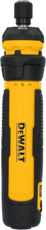DEWALT Cordless Screwdriver, 4V USB Rechargeable Electric Screwdriver with 12 pcs Screwdriver Bit Set, LED Light, FLEXDRIVE Control, Compact, Ergonomic (DWHT66719) - Image 10