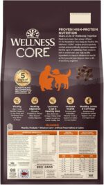 Wellness CORE Adult Dry Dog Food, Grain Free Kibble, Natural, High Protein, Turkey and Chicken Recipe, 26 lb Bag - Image 10