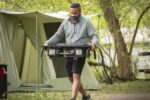 Camp Chef Explorer, Two Burner Stove, Two 30,000 BTU's cast-aluminum burners, Cooking Dimensions: 14 in. x 32 in, Black - Image 3